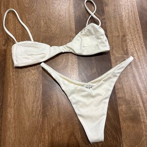 Belle Cream Bikini Set